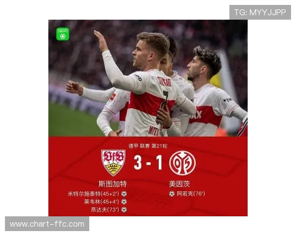 科隆莱茵能源球场1-3斯图加特，米舍诺维奇绝杀昂达夫锁定胜局主场失利保级危机